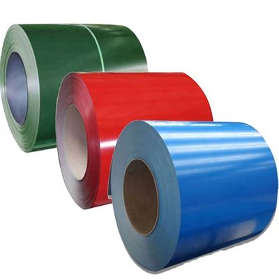 30-275g/M2 Colour Galvanized Steel Coil Length 1000-6000mm Material