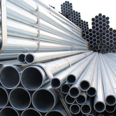 SGCC Q195 Q235 Q345 Zinc Coated Round Galvanized Steel Pipe 12m 6.4m 6m