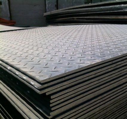1220x2440mm Stainless Steel Checker Plate SS Sheet Metal 304 310 Embossed